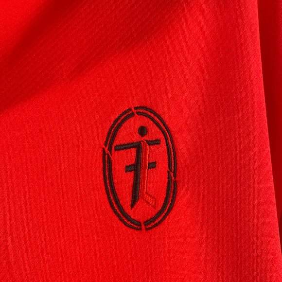 Under Armour Polo Golf Shirt Red Heatgear Short Sleeve EUC Men's Large - Picture 4 of 14